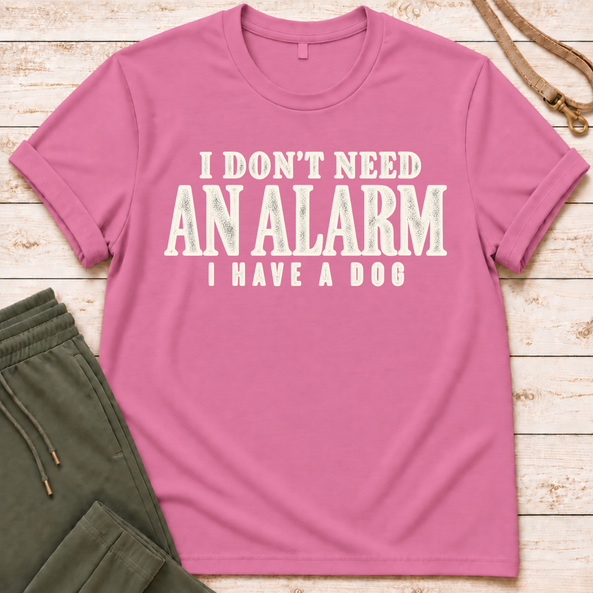 An Alarm T-Shirt