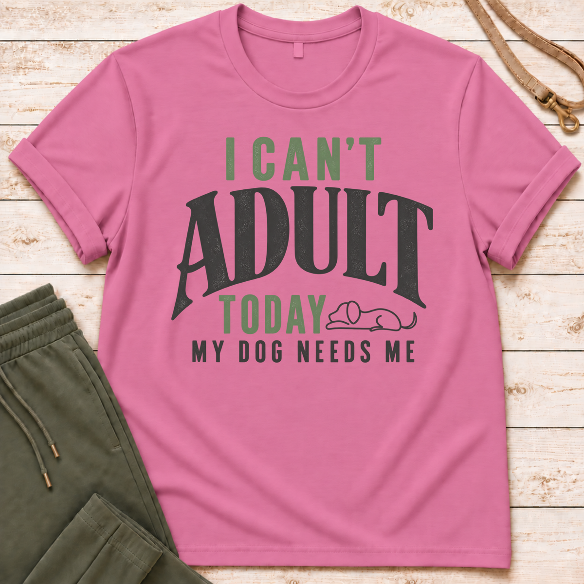 Can't Adult T-Shirt
