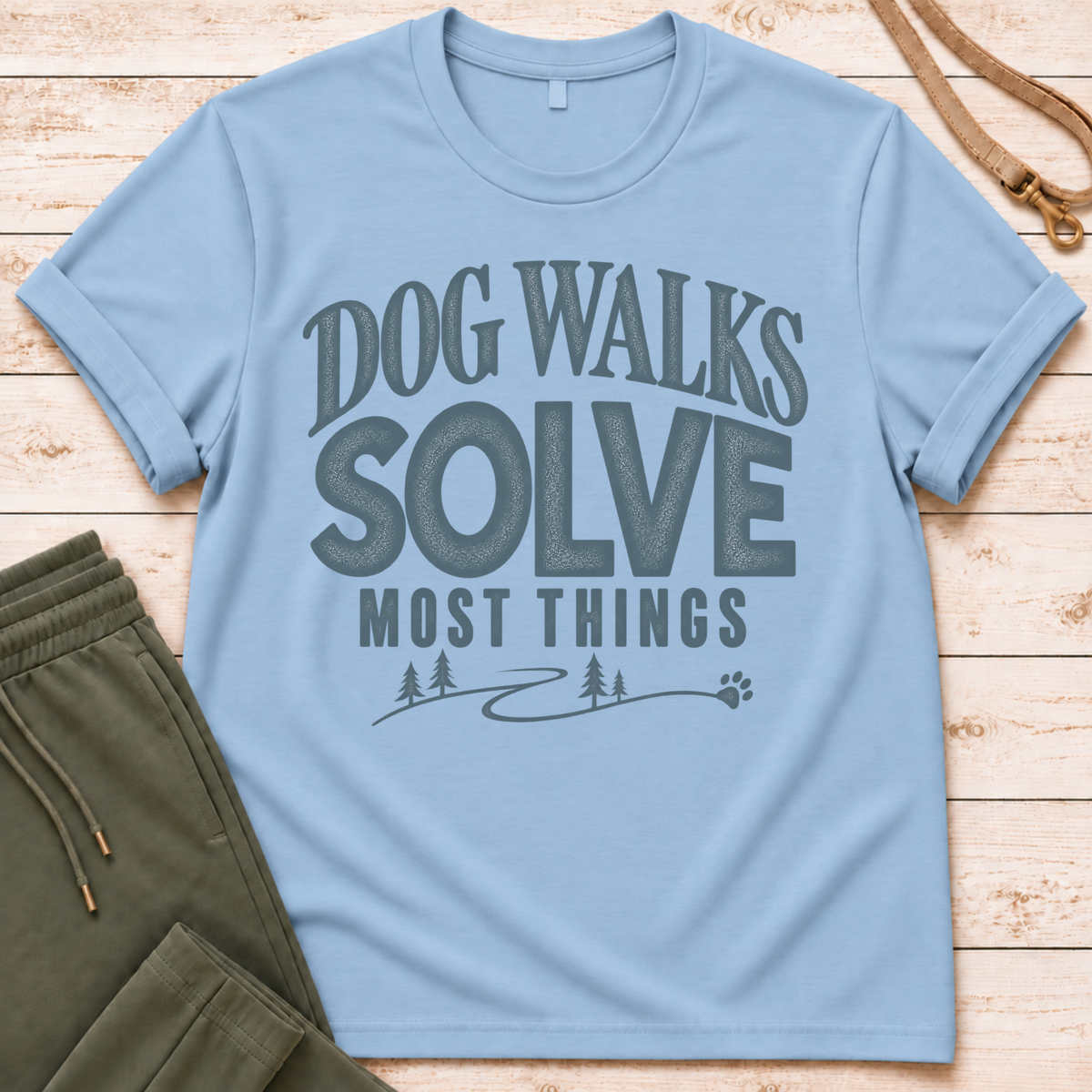 Dog Walks T-Shirt