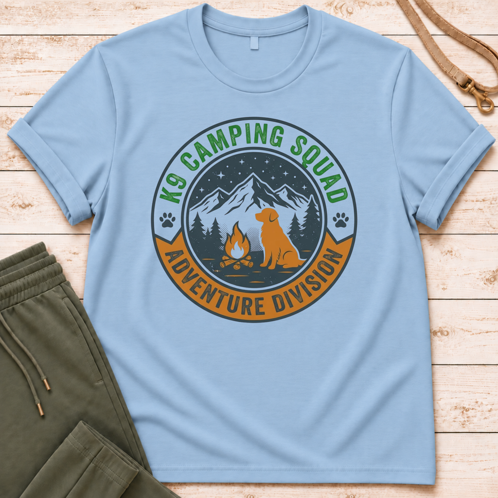 K9 Camping T-Shirt