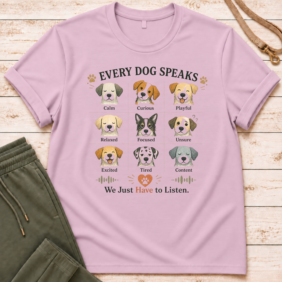 Dog Speaks T-Shirt
