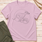 Spiral Greyhound T-Shirt