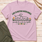 With Dogs T-Shirt