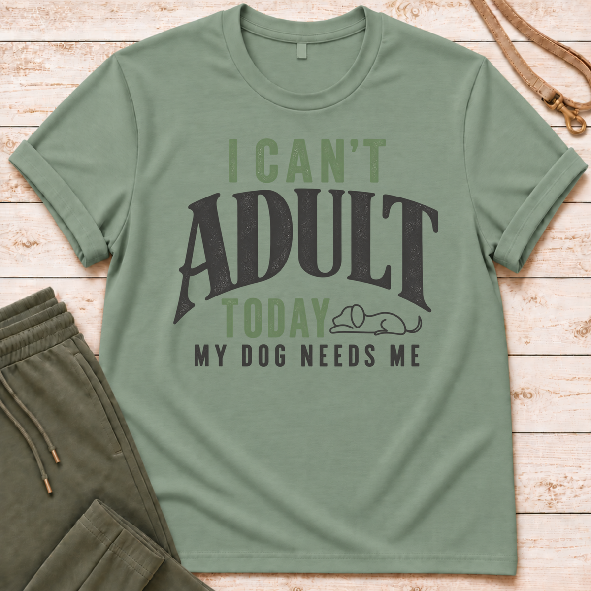 Can't Adult T-Shirt