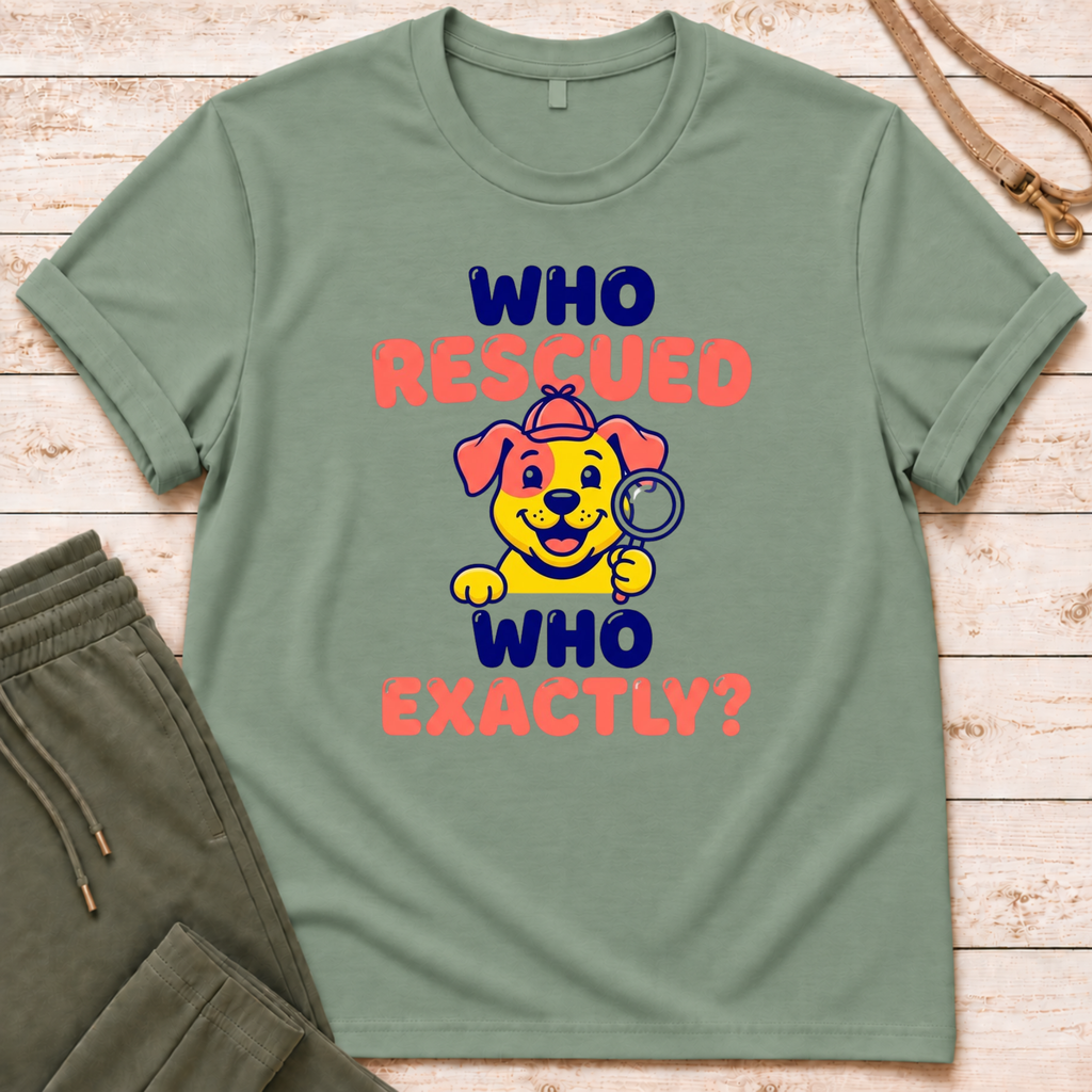 Who Recued T-Shirt