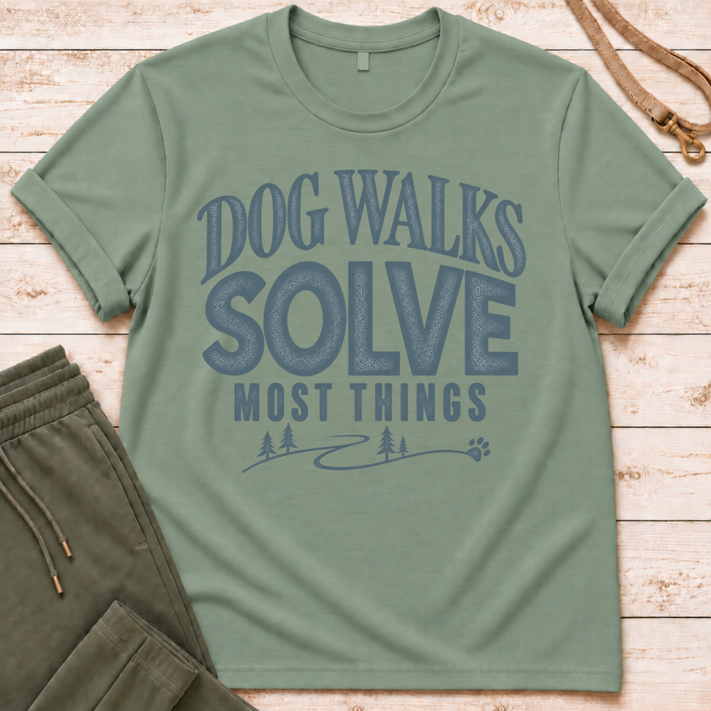 Dog Walks T-Shirt