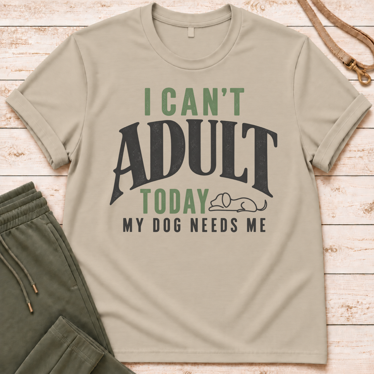 Can't Adult T-Shirt