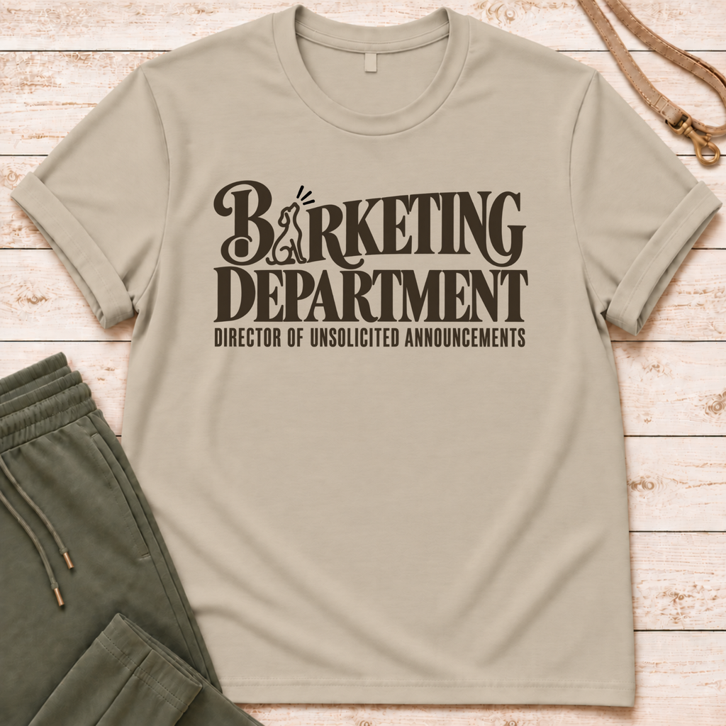 Barketing Department T-Shirt