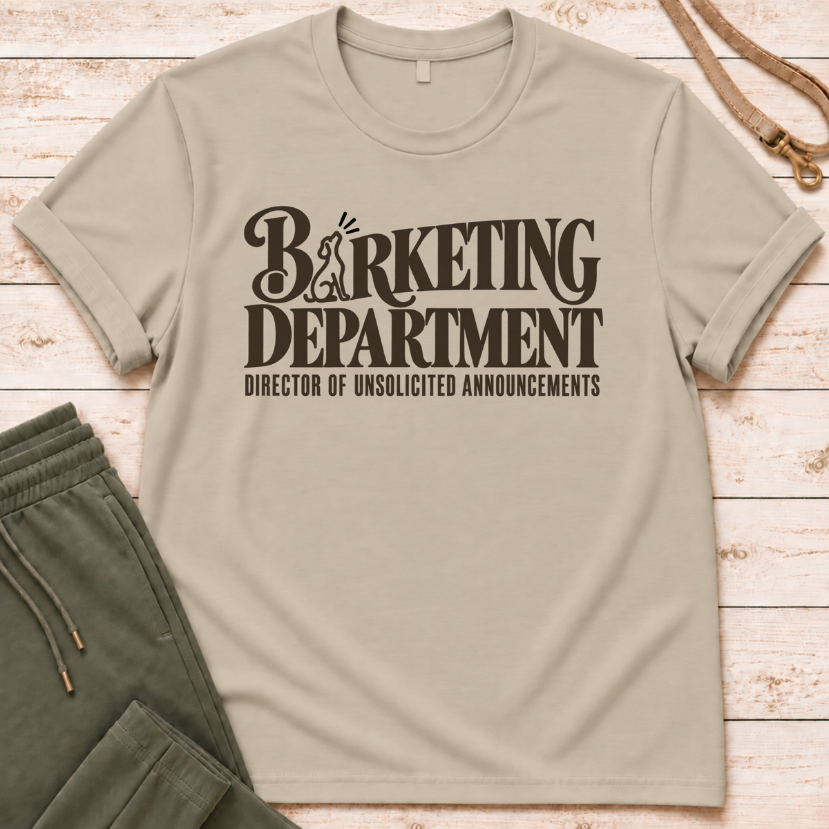 Barketing Department T-Shirt