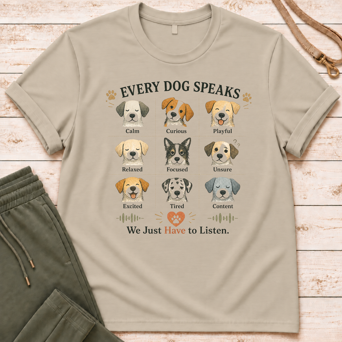 Dog Speaks T-Shirt