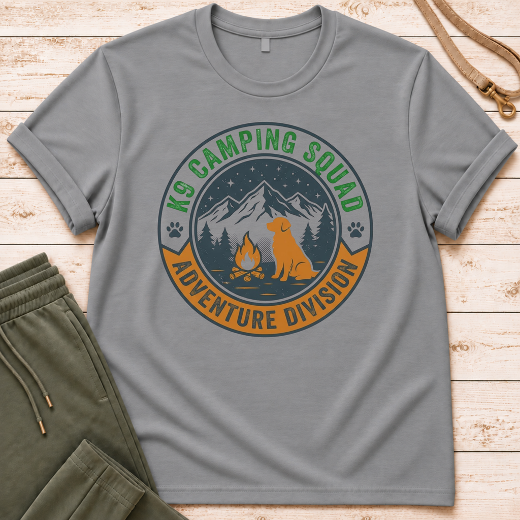 K9 Camping T-Shirt
