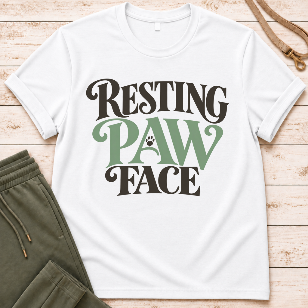 Resting Paw Face T-Shirt