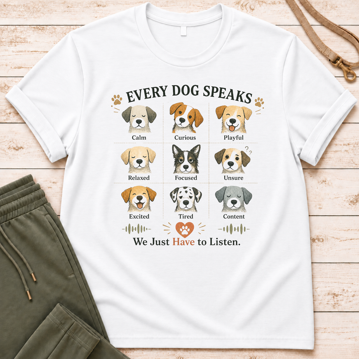 Dog Speaks T-Shirt