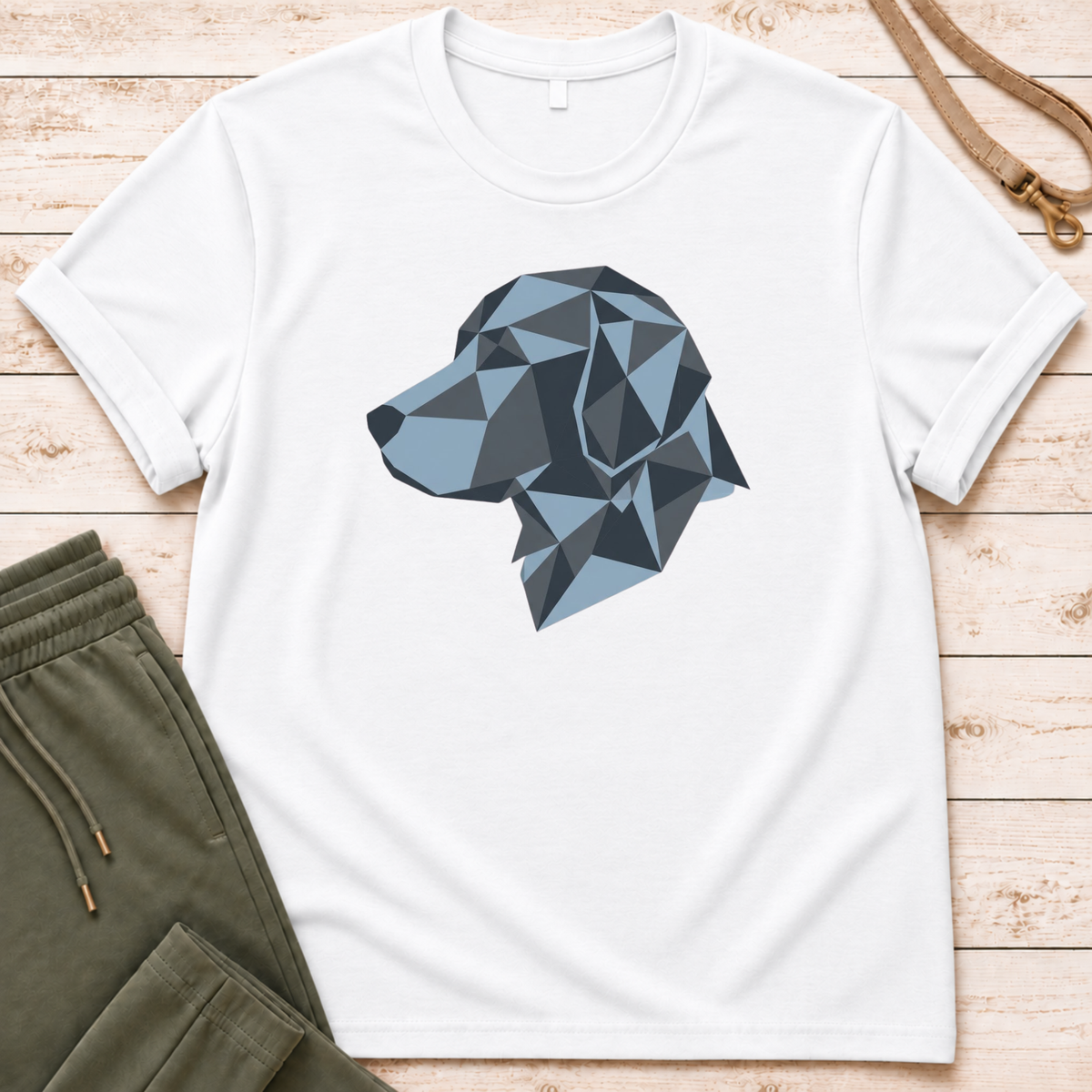 Geometric Dog T-Shirt