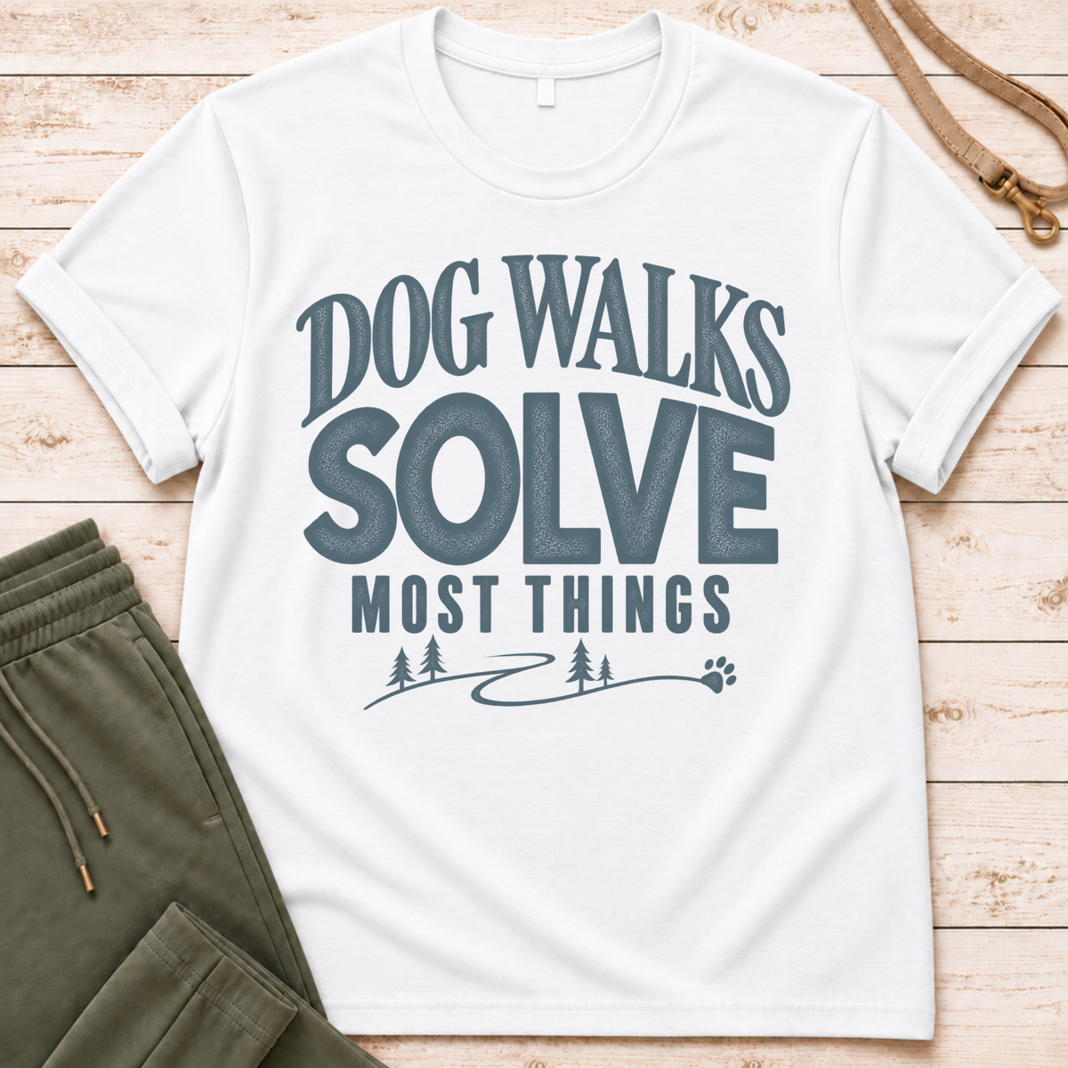Dog Walks T-Shirt
