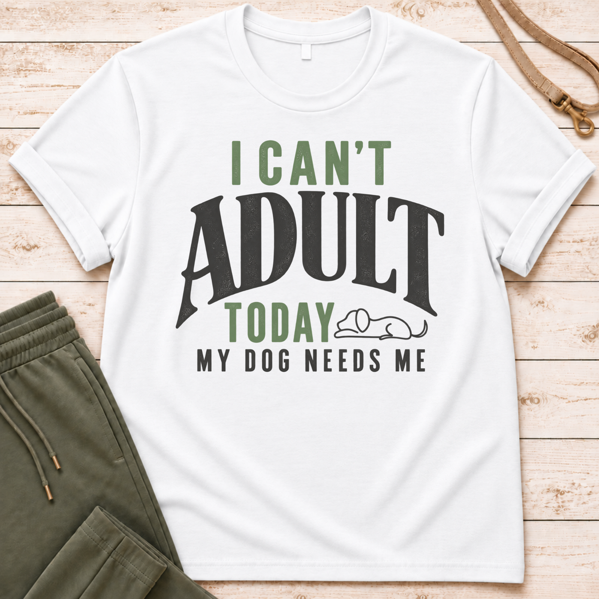 Can't Adult T-Shirt